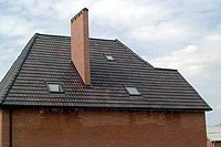 вариант 2; внешний вид крыши 